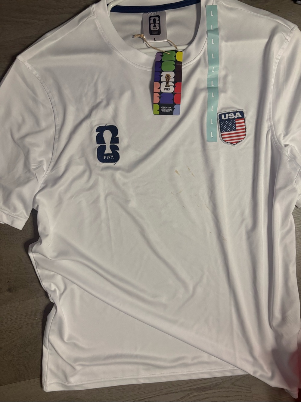 FIFA USA White Men's Jersey